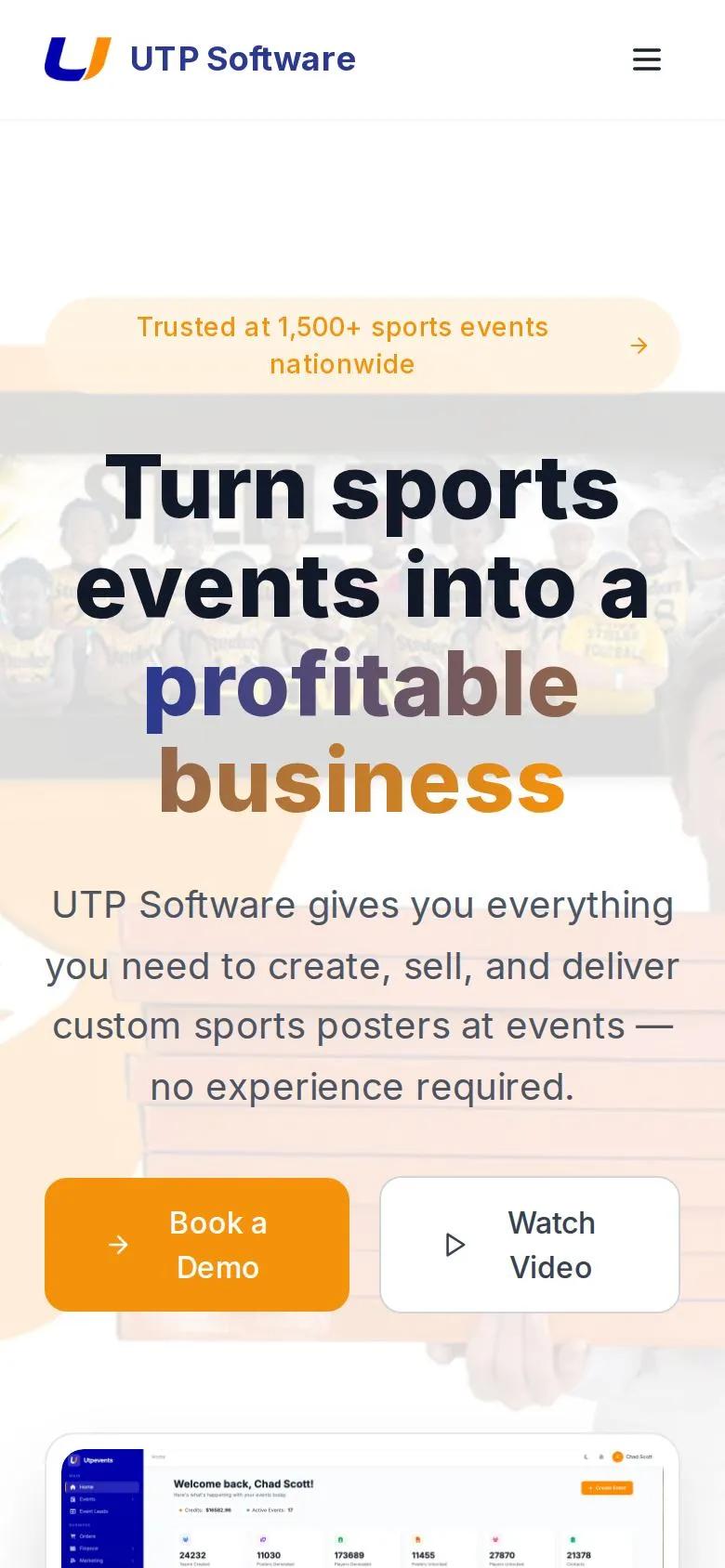 UTP Software on mobile