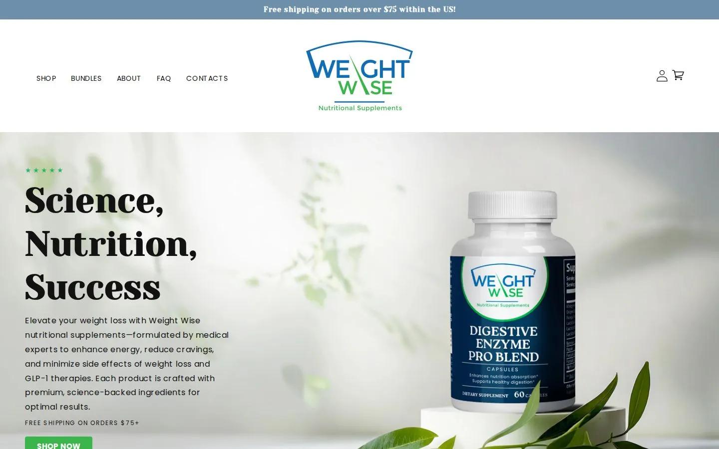 Weight Wise — Nutritional supplements